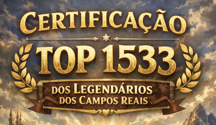 Certificação TOP 1533 (28 IEQ de Ponta Grossa)
